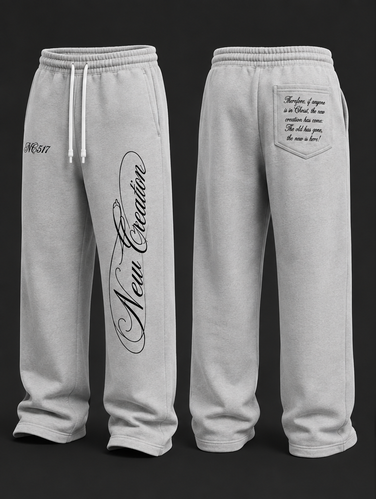 "NC517" Heavy Weight Baggy Sweat Pants