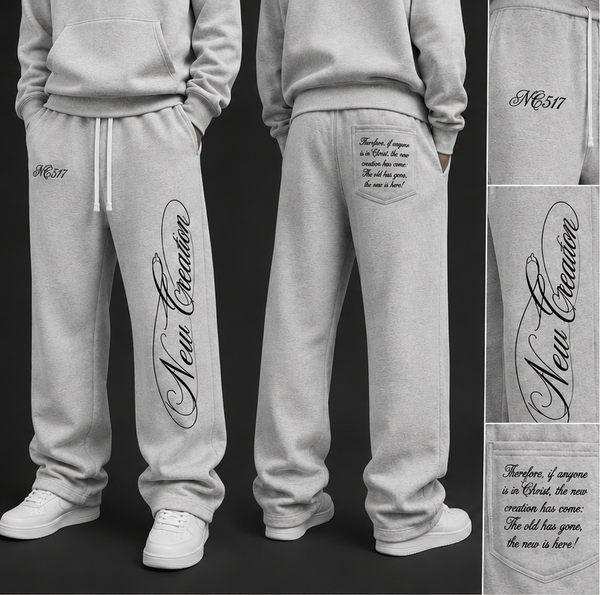 "NC517" Heavy Weight Baggy Sweat Pants
