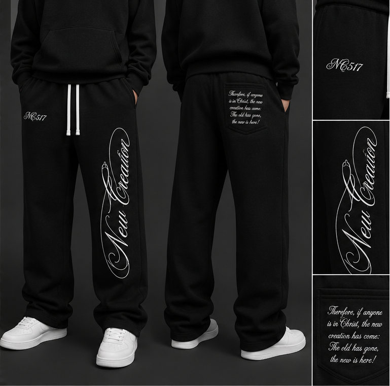 "NC517" Heavy Weight Baggy Sweat Pants
